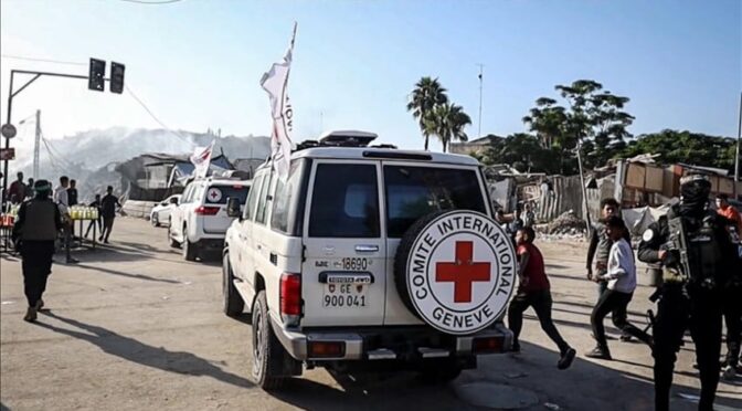 Hamas Serahkan Jenazah 4 Sandera Israel kepada Palang Merah di Gaza Selatan