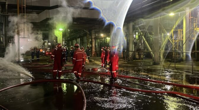 Kilang Dumai Terbakar, Pertamina Tegaskan Pasokan BBM Aman