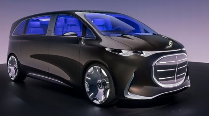Mercedes-Benz Vision V Diperkenalkan, Konsep Mobil Keluarga Supermewah