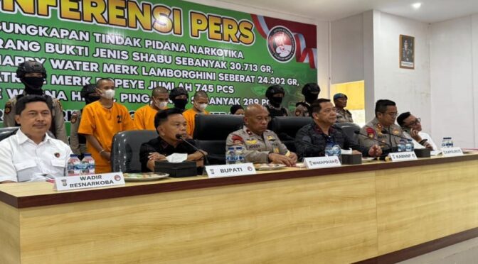 Pecah Rekor, Polres Meranti Bongkar Jaringan Narkoba Terbesar Sepanjang Sejarah Berdiri