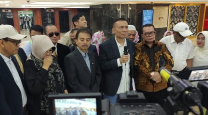 Temui DPD RI, Roy Suryo Sampaikan Gibran Tak Miliki Ijazah SMA Sederajat