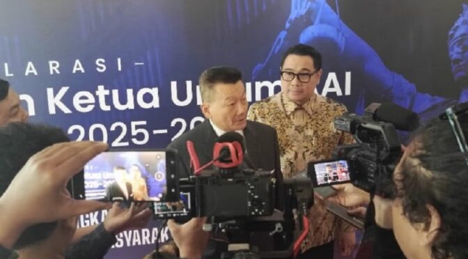 Tjandra Sridjaja Resmi Deklarasi Jadi Calon Ketua Umum AAI 2025-2030