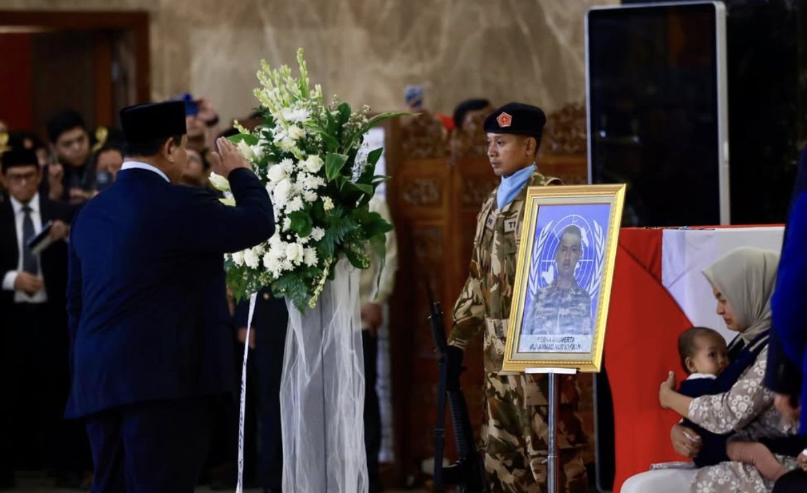 Duka dan Kecaman Prabowo atas Gugurnya Tiga Prajurit TNI dalam Misi UNIFIL