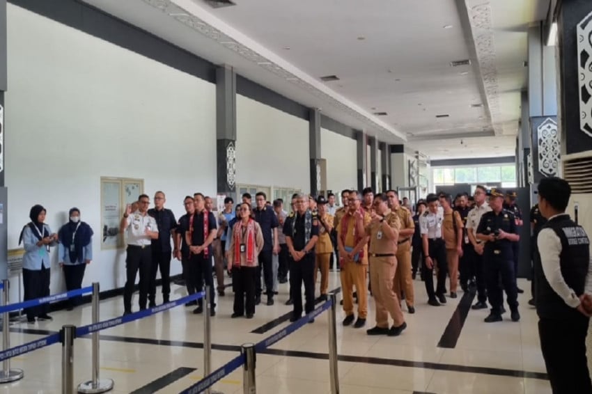 Permudah Layanan di Perbatasan, BNPP RI Uji Coba Sistem All Indonesia di PLBN Entikong